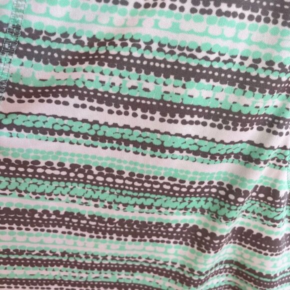 PGA Tour Mint and Gray Dotted Golf Skort Size Large - Picture 4 of 5